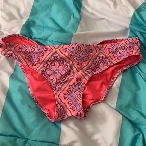 Ruched hipster bikini bottoms